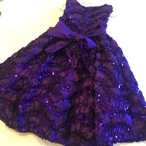 Purple rare editions 5T dress
